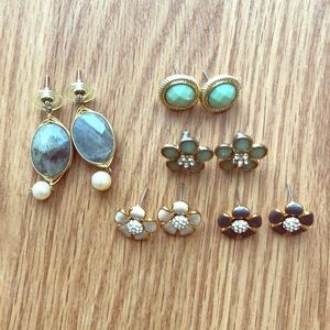 Set of 5 Earrings